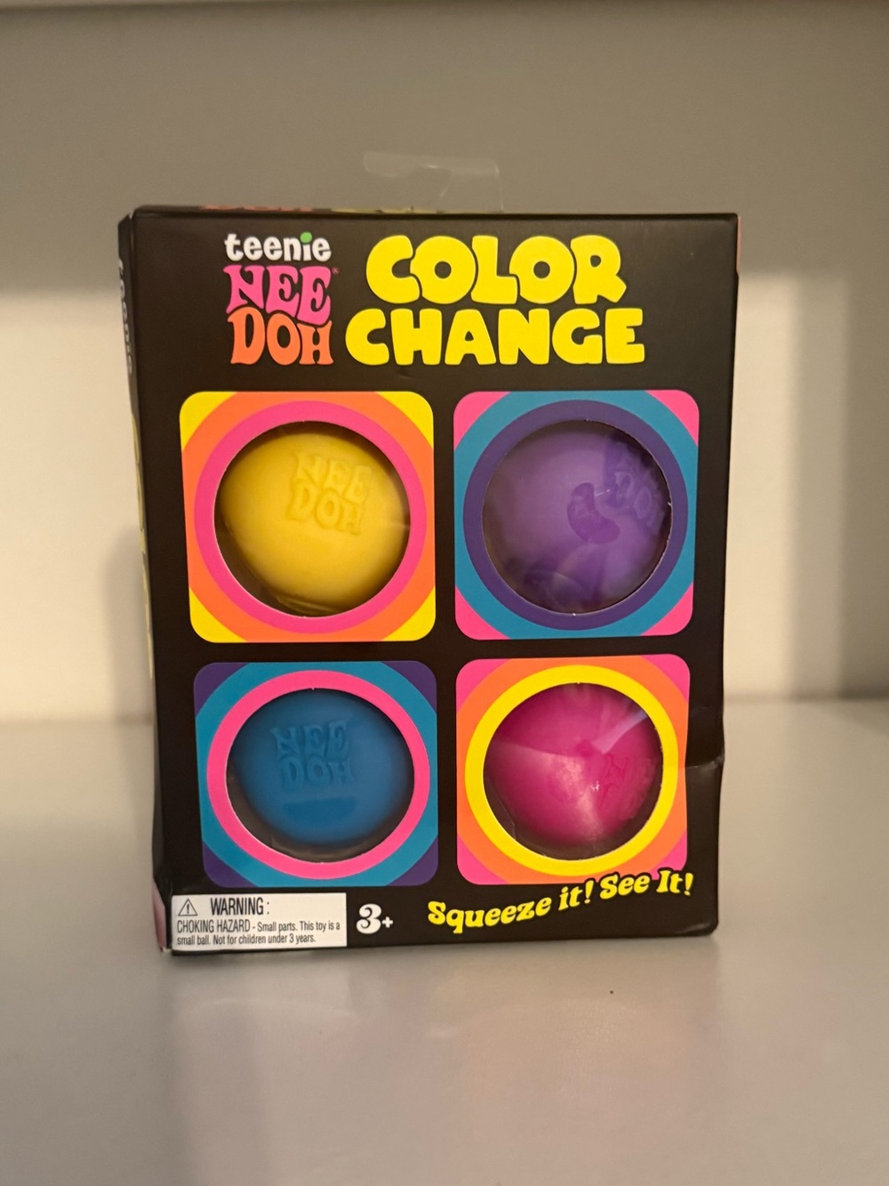 Teenie Color Change Squeeze Balls - Multi-Color